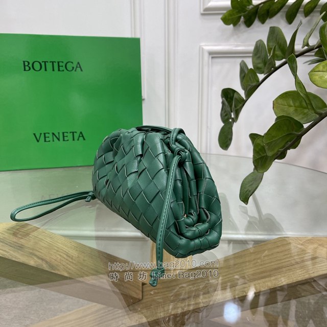 Bottega veneta高端女包 98061 寶緹嘉升級版小號編織雲朵包 BV經典款純手工編織羔羊皮女包  gxz1162